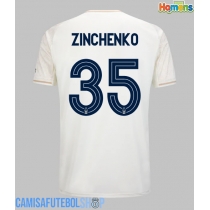 Camisa de time de futebol Nottingham Forest Oleksandr Zinchenko #35 Replicas 2º Equipamento 2025-26 Manga Curta